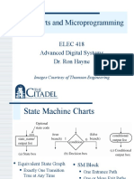 SM Charts and Microprogramming: ELEC 418 Advanced Digital Systems Dr. Ron Hayne