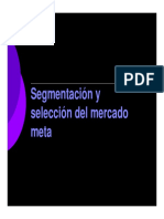 Segmentación de Mercados Doc 1 PDF