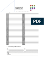 Cardinal and Ordinal Numbers