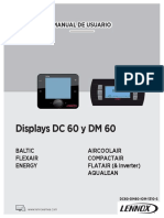 Ficha Tecnica Display de Control Dc60 Dm60 Iom 1310 S