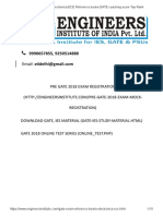GATE Exam Electronics-ECE Reference Books GATE Coaching Score Top Rank PDF