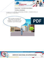 Evidence Identities PDF