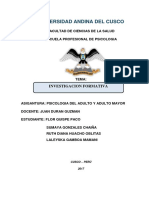 Maltrato Trabajo de Investigacion Formativa de Adulto