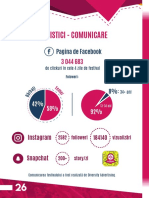 Statistici - Comunicare: Pagina de Facebook