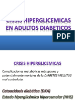 Crisis Hiperglicemicas en Adultos Diabeticos