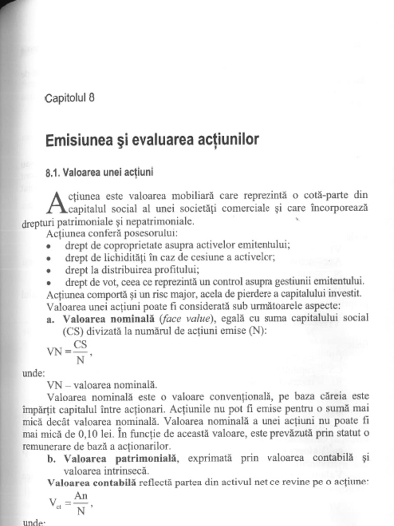 Anghelache, G. Piata de Capital in Context European PDF