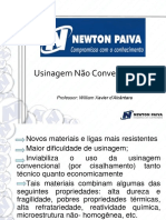 Usinagem Não Convencional