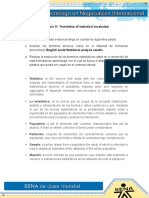 Evidencia 11 Translation of Statistical Vocabulary