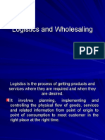 Logistics and Wholesaling