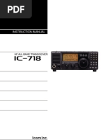 Manual Icom IC 7000 | PDF | Electrical Connector | Headphones