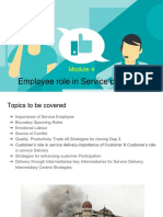 Module 4 - Employee Role in Service Designing