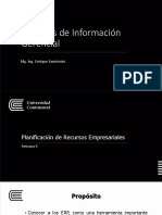 Sistemas de Información Gerencial: Mg. Ing. Enrique Sarmiento