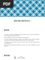 Routing Protocols: Computer, Communications and Networking