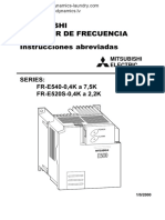 051 FR-E5X0-SPA Variador Mitsubishi