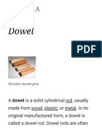 Dowel - Wikipedia