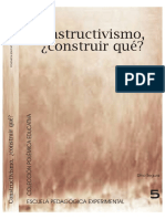 El Constructivismo - Esccuela Pedagogica Experimental PDF
