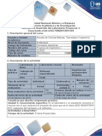 Guía Para El Desarrollo Del Componente Práctico - Laboratorio Presencial 1 - Proyecto de Ingenieria I