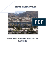 Arbitrios Municipales