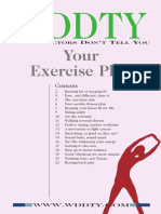 What Doctors Dont Tell You - Your Exercise Plan