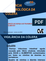 Vigilância da cólera no Brasil e ações de prevenção