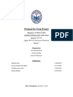 Proposal For Term Project Mkt382