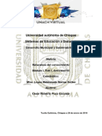 Universidad autónoma de Chiapas: Sistemas de Educación a Distancia