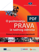 O Postovanju Prava Iz Radnog Odnosa