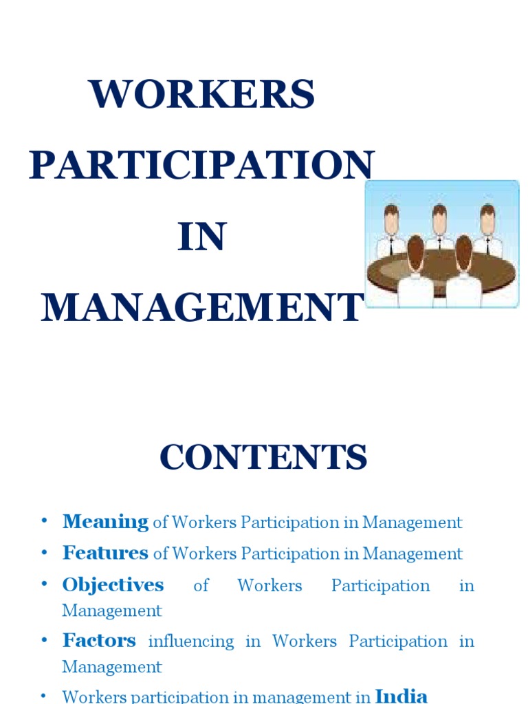 Workers' Participation in Management | PDF | Employment | Cognition