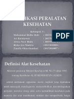 Klasifikasi Peralatan Kesehatan