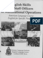 English Skills For Staff Officerrs in Multinational Operations PDF