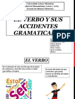 El Verbo y Sus Accidentes Gramaticales