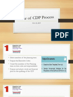 1 - Review of CDP Process
