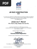 JB Ruiz Construction: 139 J. Ruiz ST., Brgy. Salapan, San Juan City