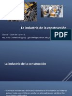 La industria de la construcción: conceptos clave