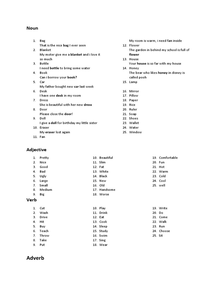 Noun intelligence overview
