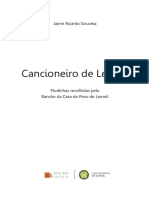 Livro - CANCIONEIRO DE LEOMIL - Definitivo PDF