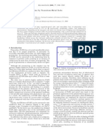 Doping of Polyaniline by Transition-Metal Salts