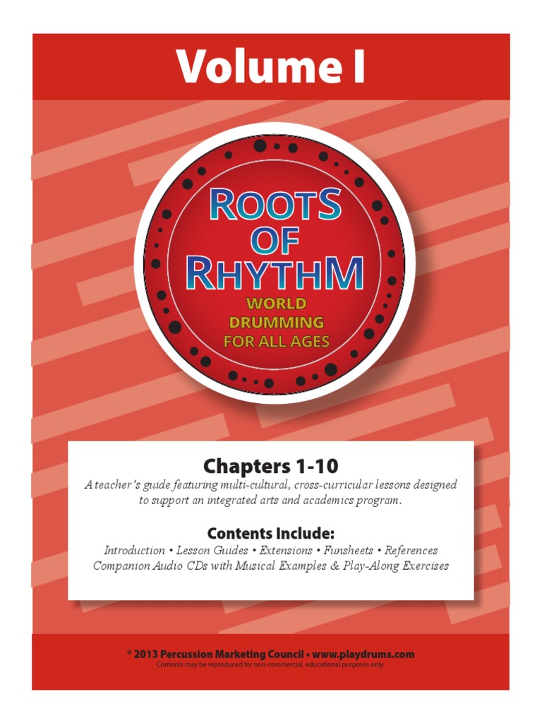 Teachers Guide-Roots of Rhythms Volume I | PDF | Musical Instruments ...