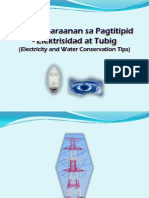 Download Kaparaanan Sa Pagtitipid -Elektrisidad at Tubig Electricity and Water Conservation Tips-2010 by JoeDabid SN37283523 doc pdf