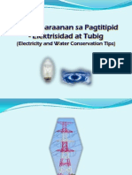 Kaparaanan Sa Pagtitipid - Elektrisidad at Tubig (Electricity and Water Conservation Tips) - 2010