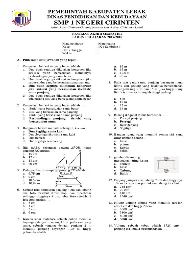 Gambar Yang  Merupakan  Jaring Jaring Prisma Segitiga Adalah   Gambar Yang  Merupakan  Jaring Jaring Prisma Segitiga Adalah