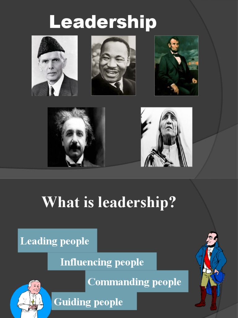 Effective leadership ppt presentation picture