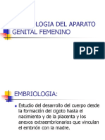 Embriologia Del Aparato Genital Femenino