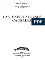 Las Explicaciones Causales Jean Piaget Rolando Garcia PDF
