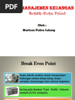 Break Even Point