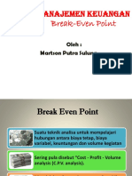 Break Even Point