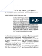 Base Excess or Buffer Base