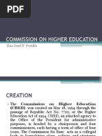 Commission on Higher Education