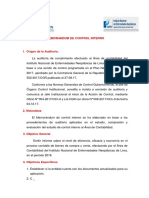 Memorandum de Planeamiento 2