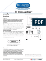 Using Your SMT Micro Anodizer: Installation